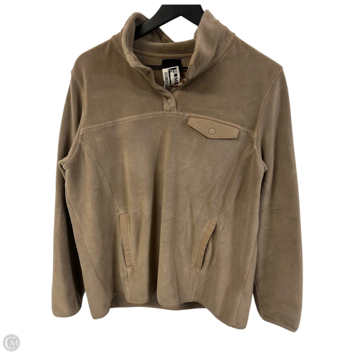 Sweatshirt Collar By 32 Degrees In Brown, Size: M
