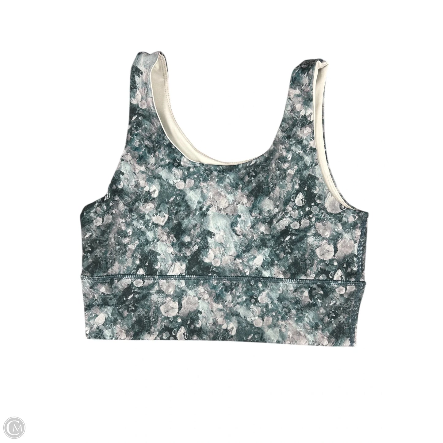 Athletic Bra By Cme In Green, Size: M