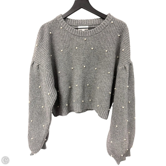 Sweater By Mable In Grey, Size: L