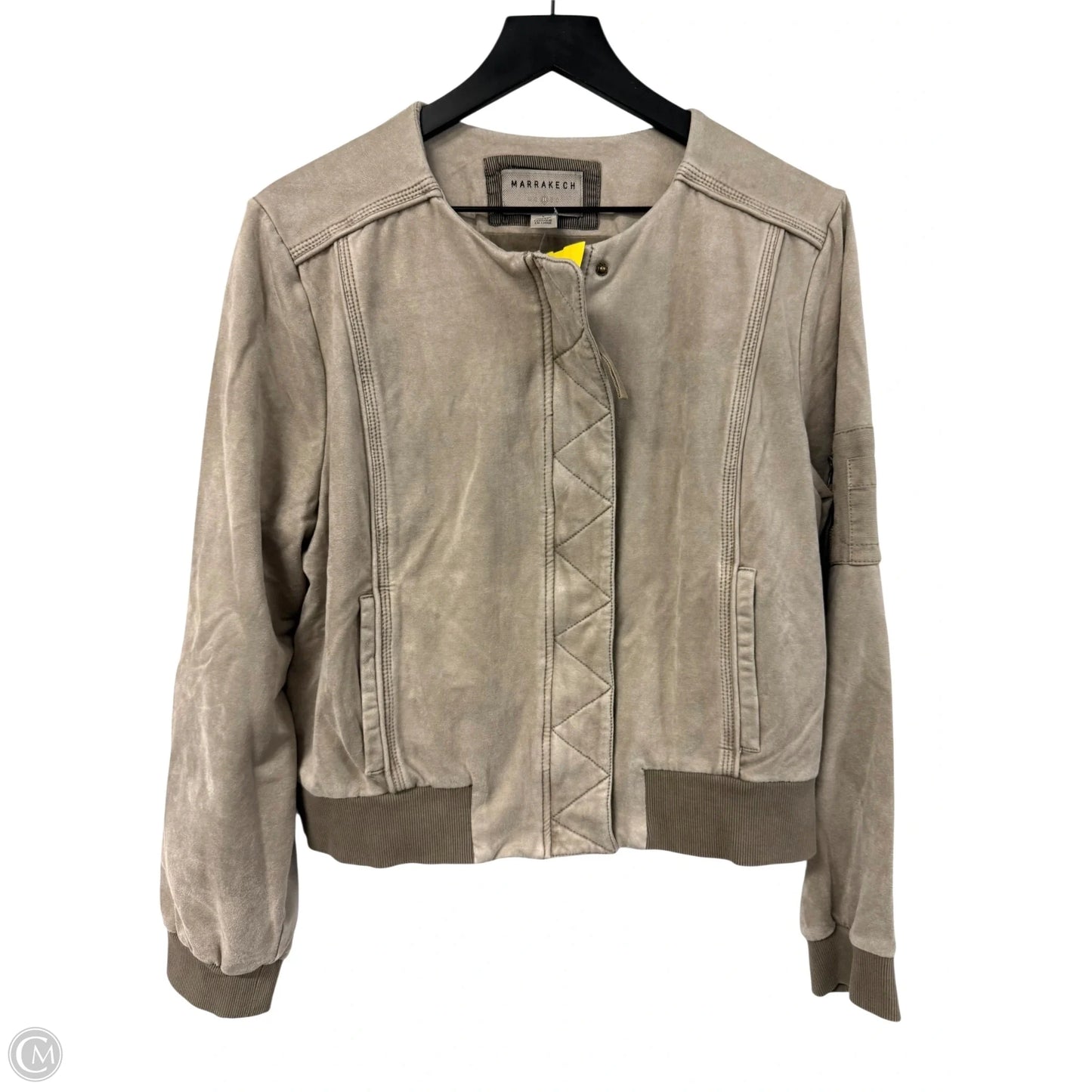 Jacket Other By Marrakech In Taupe, Size: L