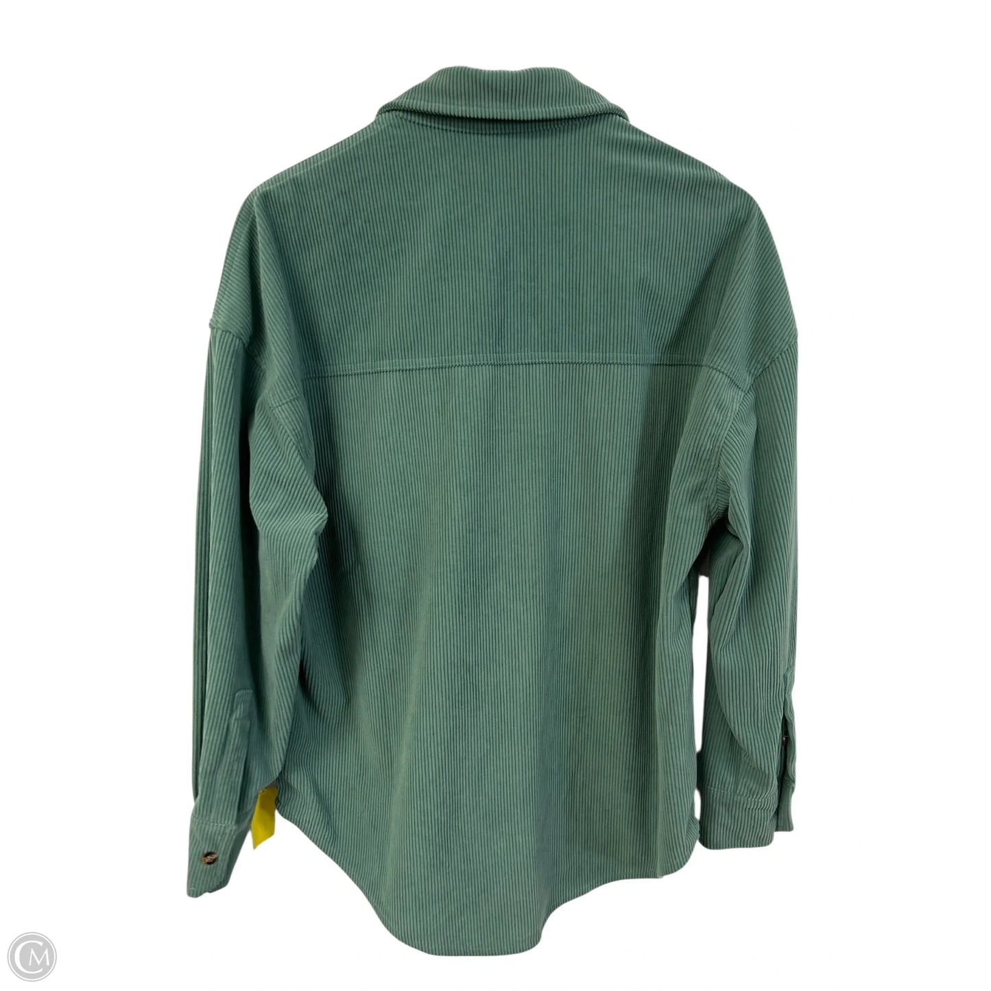 Blouse Long Sleeve By Cmf In Green, Size: M