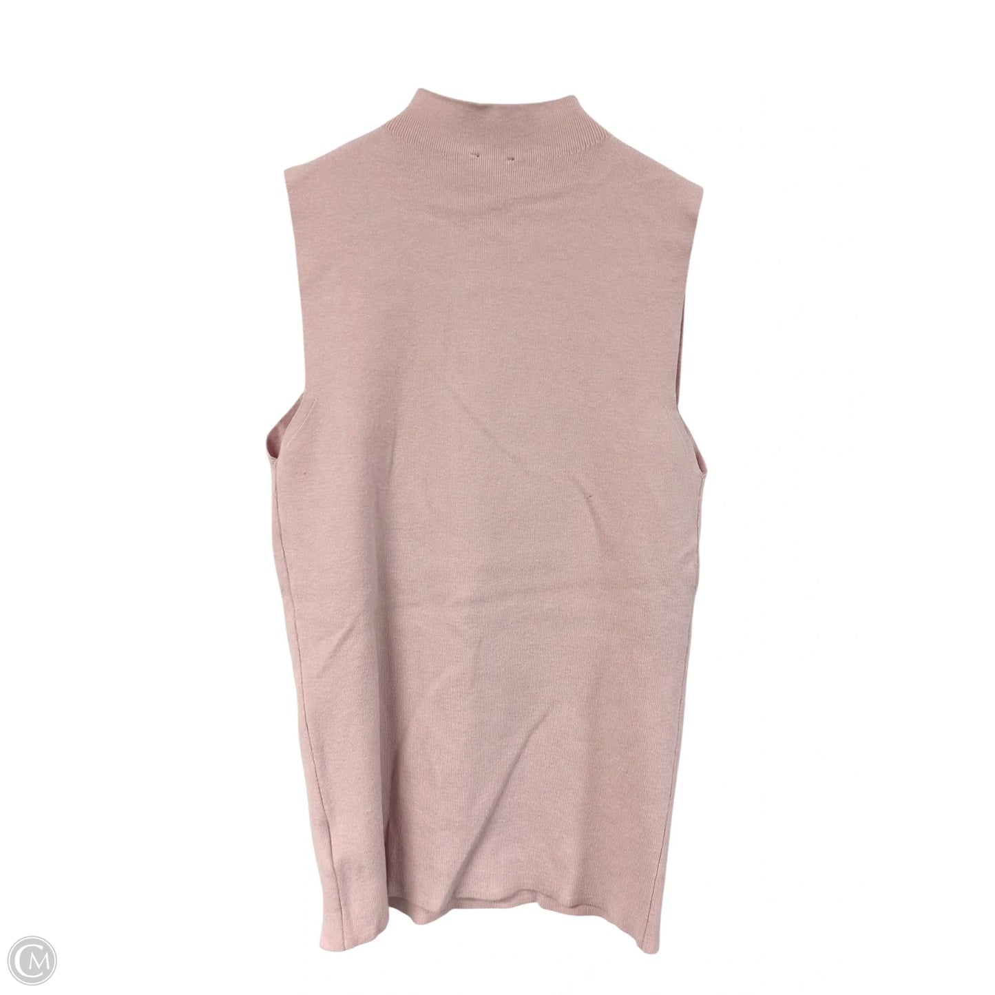 Top Sleeveless By Express In Pink, Size: L