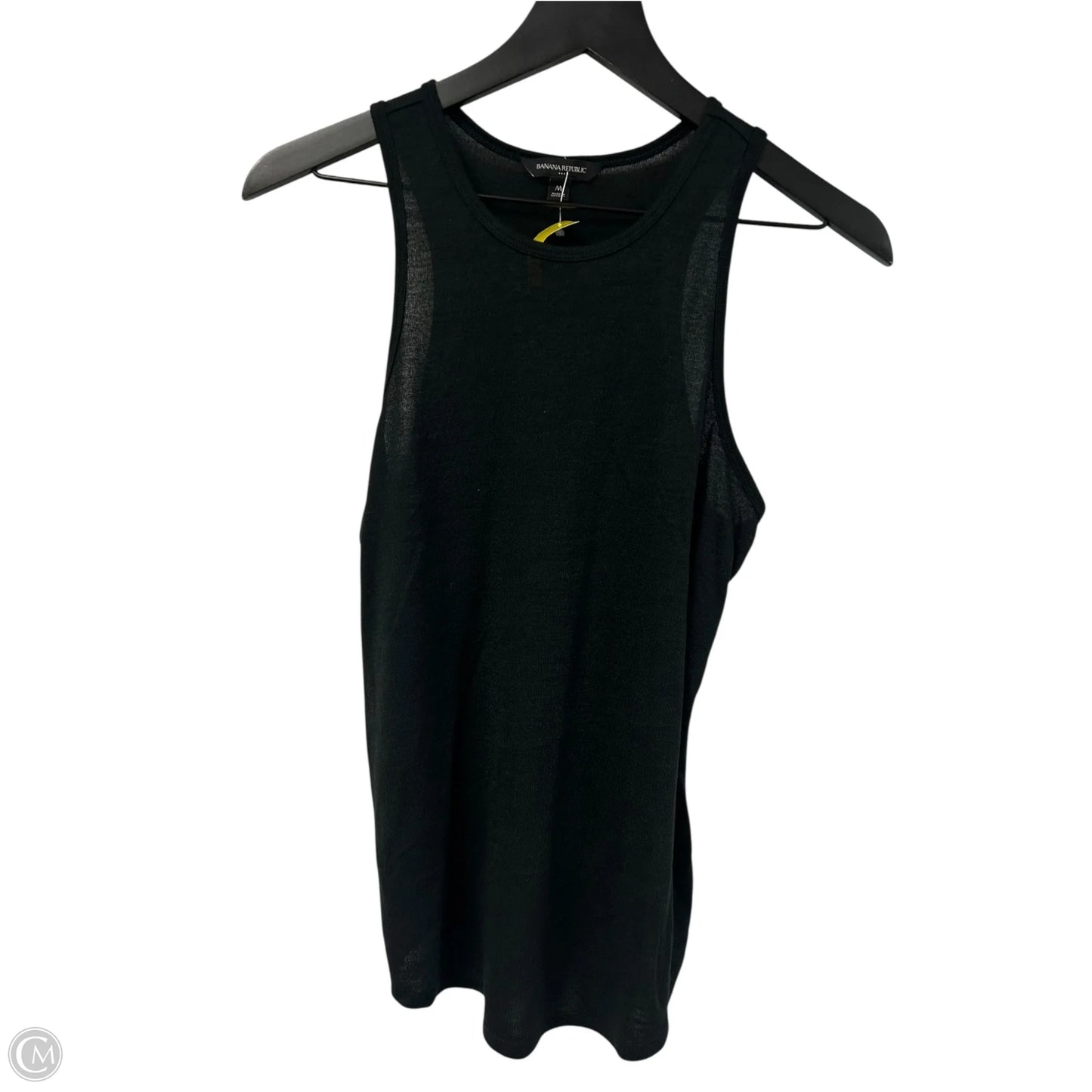 Top Sleeveless Basic By Banana Republic In Black, Size: M