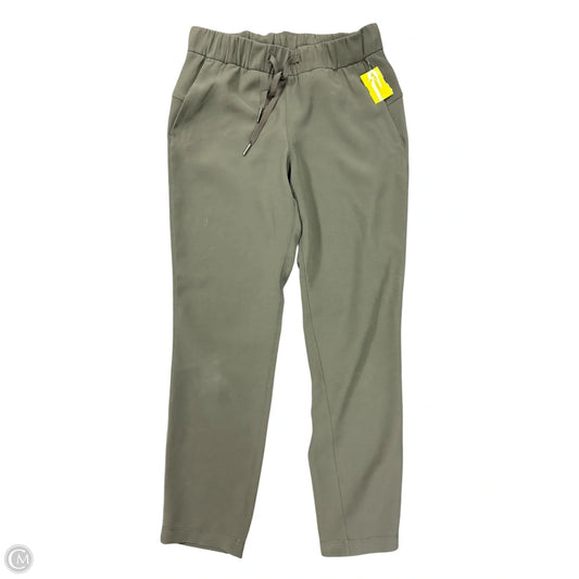 Athletic Pants By Lululemon In Green, Size: 2