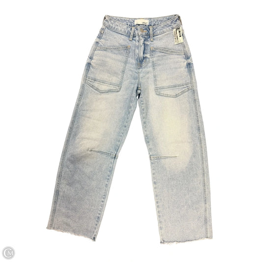 Jeans Straight By Vervet In Blue Denim, Size: 0