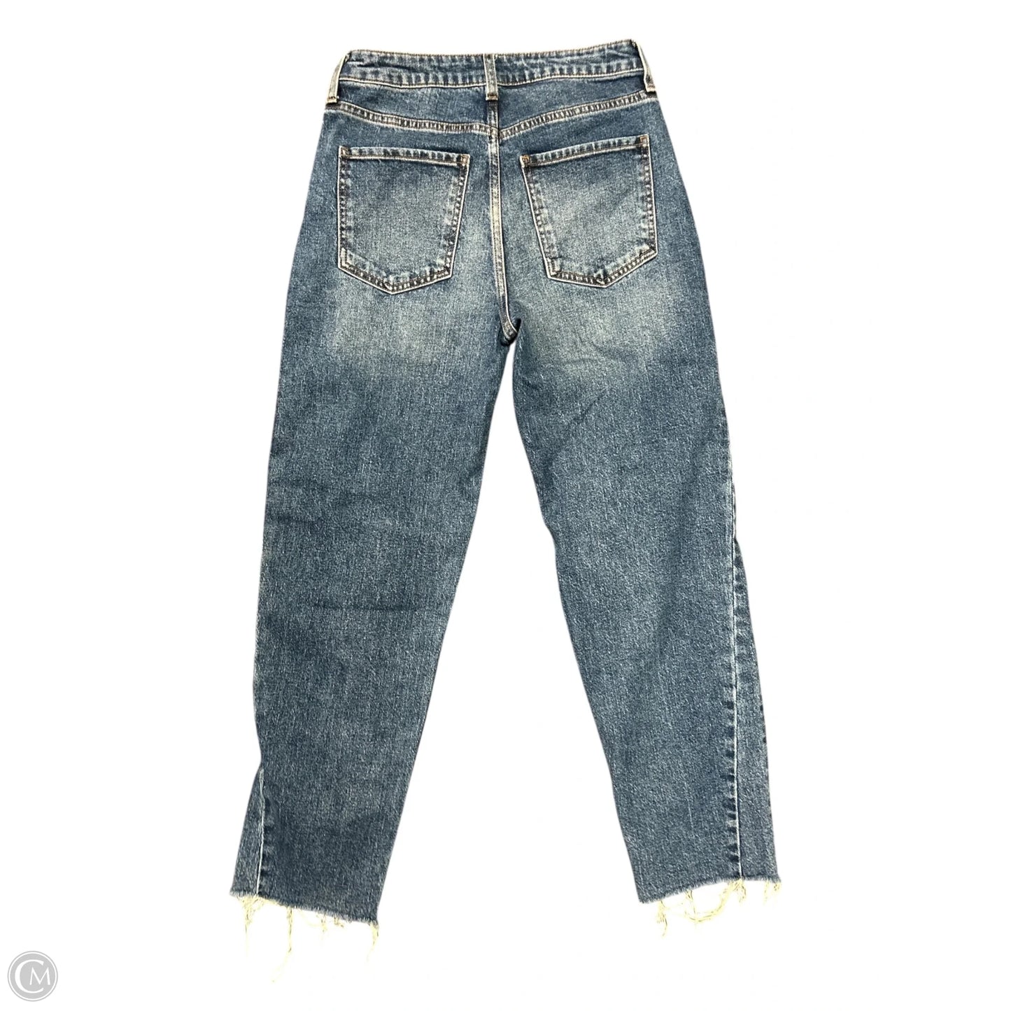 Jeans Straight By Kut In Blue Denim, Size: 2