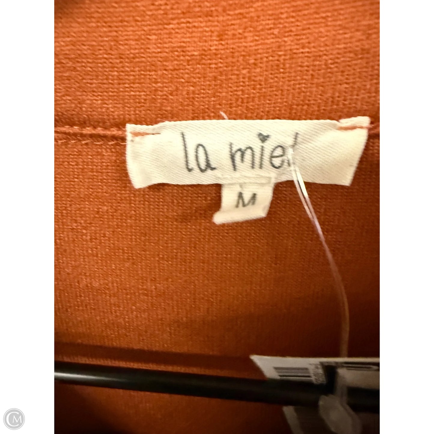 Jacket Shirt By La Miel In Orange, Size: M