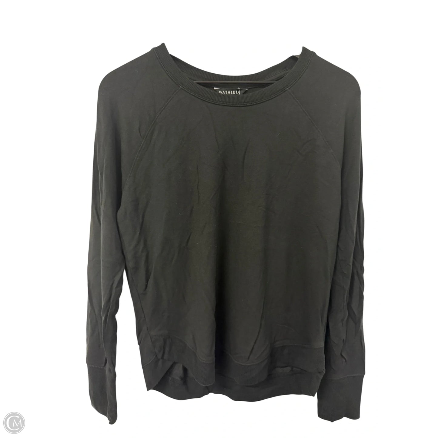 Top Long Sleeve By Athleta In Black, Size: M