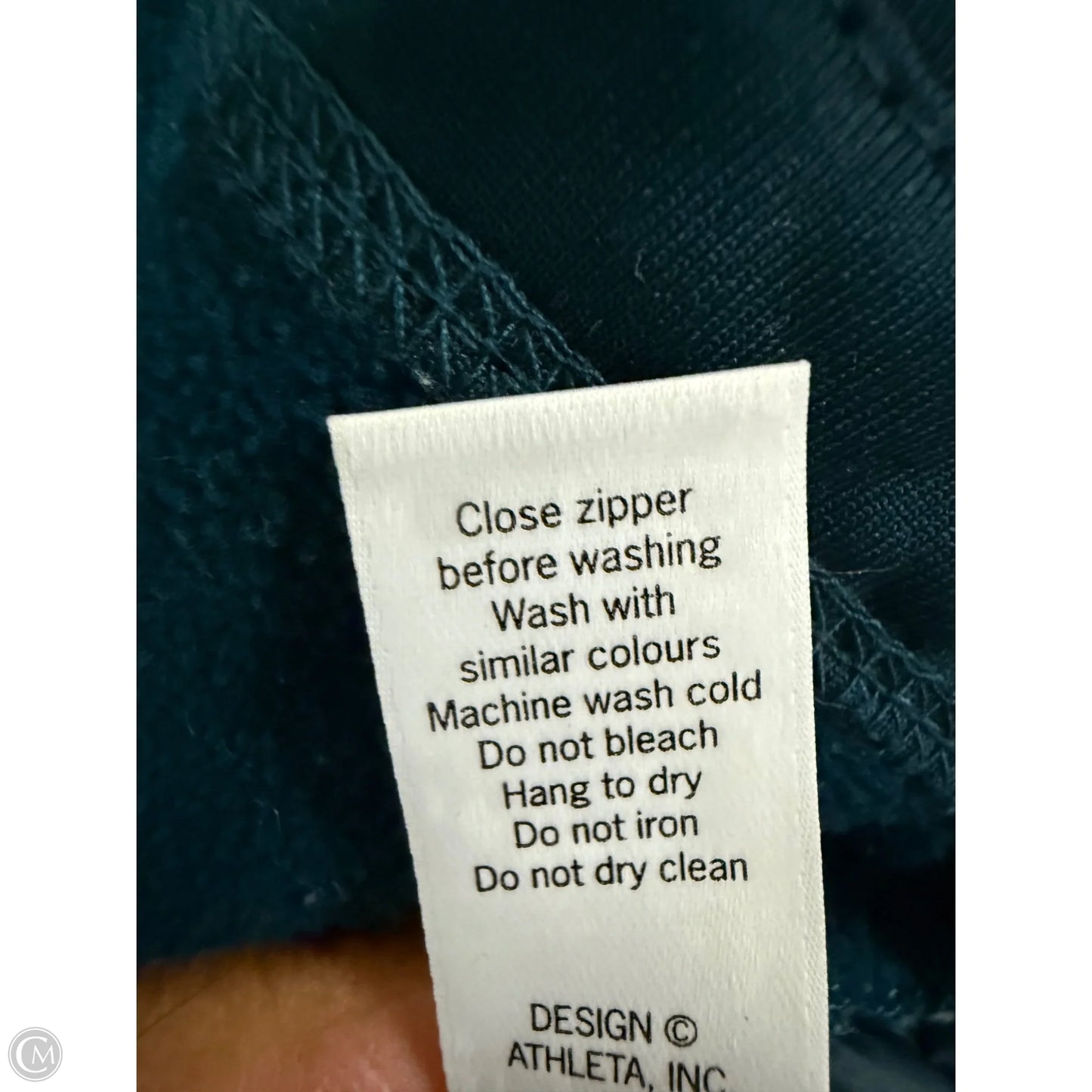 Jacket Puffer & Quilted By Athleta In Teal, Size: L