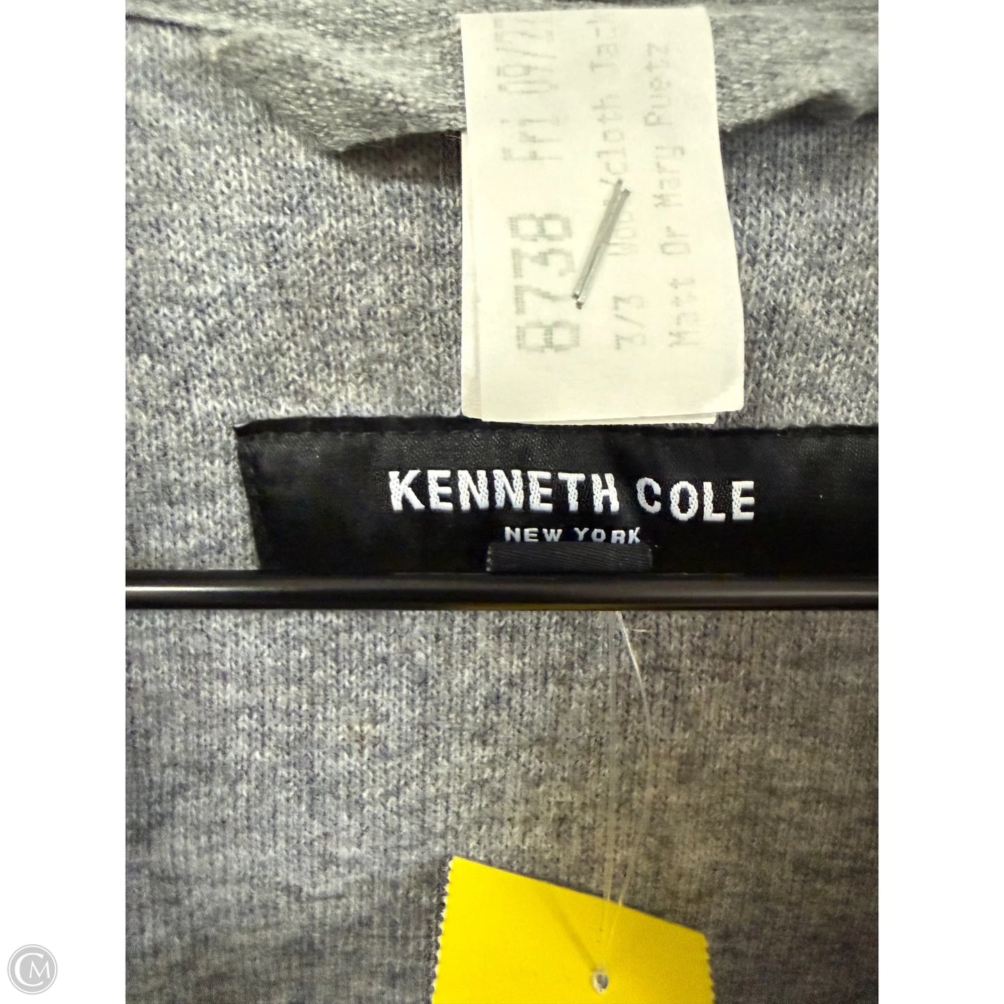 Jacket Other By Kenneth Cole In Grey, Size: Mp