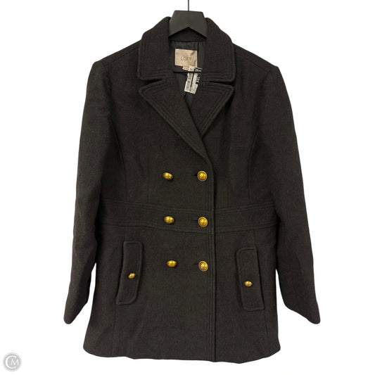 Coat Peacoat By Loft In Black, Size: 12p
