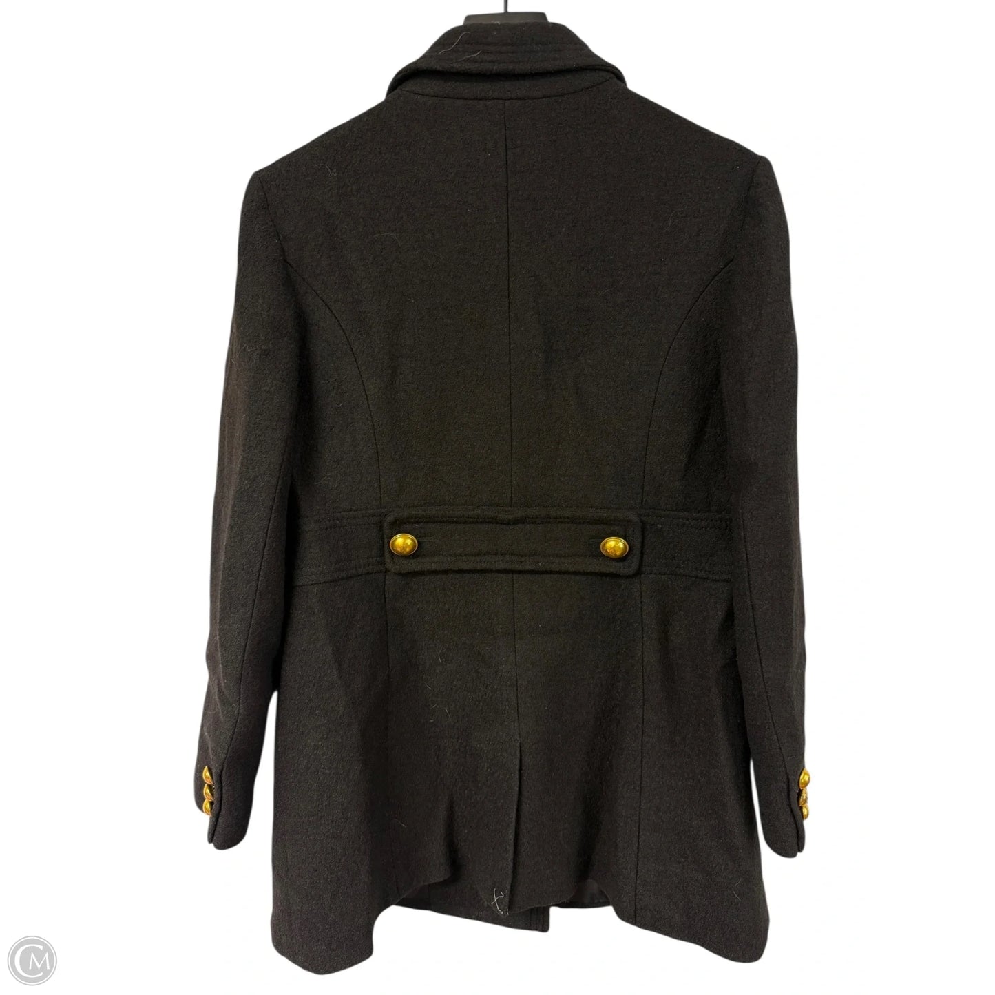 Coat Peacoat By Loft In Black, Size: 12p