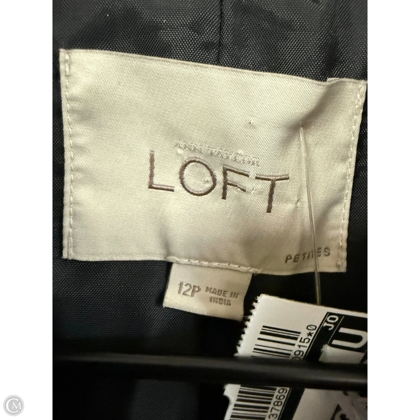 Coat Peacoat By Loft In Black, Size: 12p