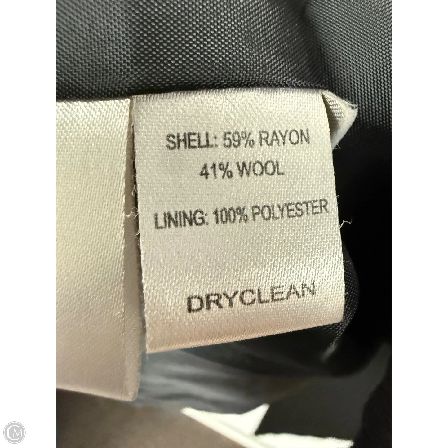 Coat Peacoat By Loft In Black, Size: 12p