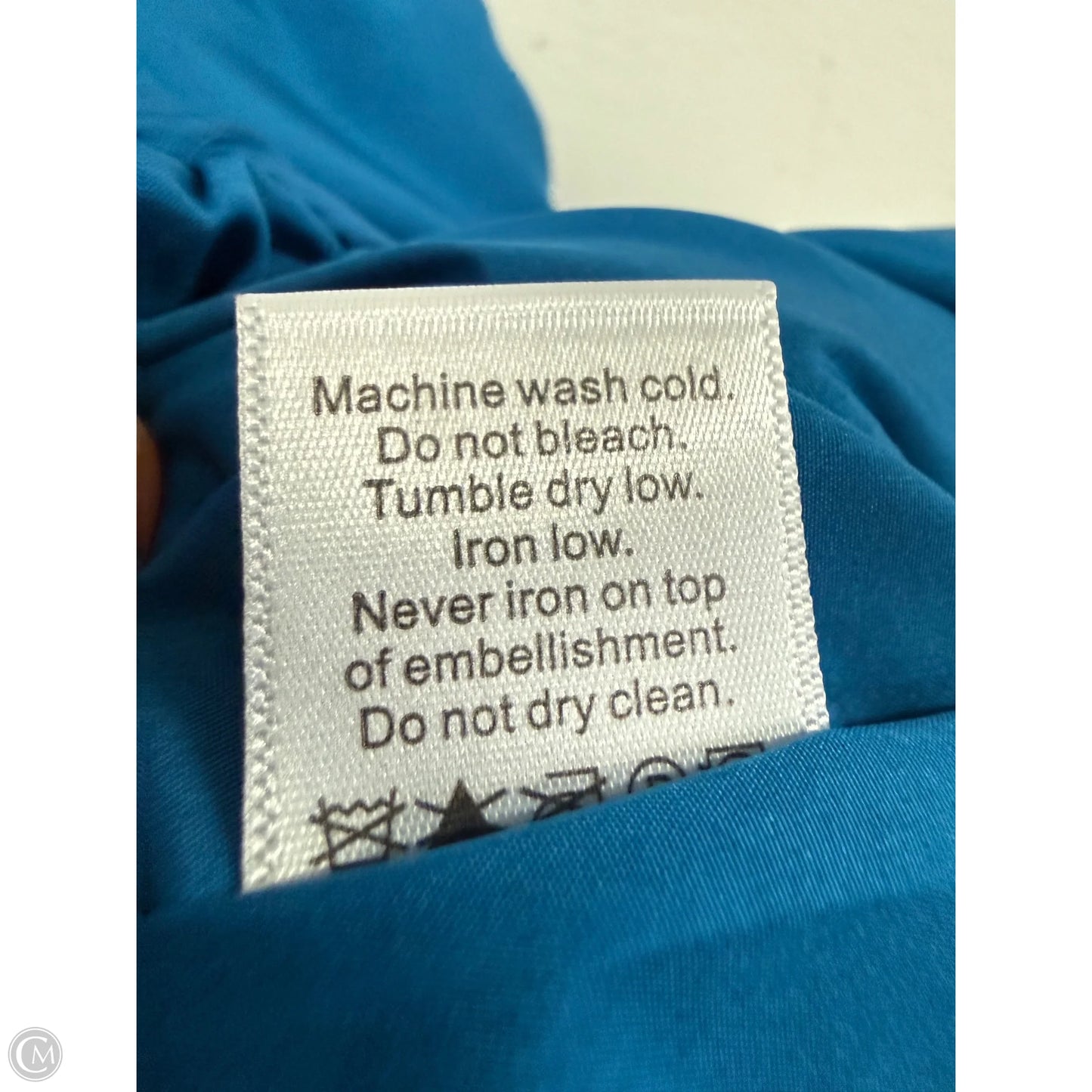 Vest Puffer & Quilted By Cme In Blue, Size: M