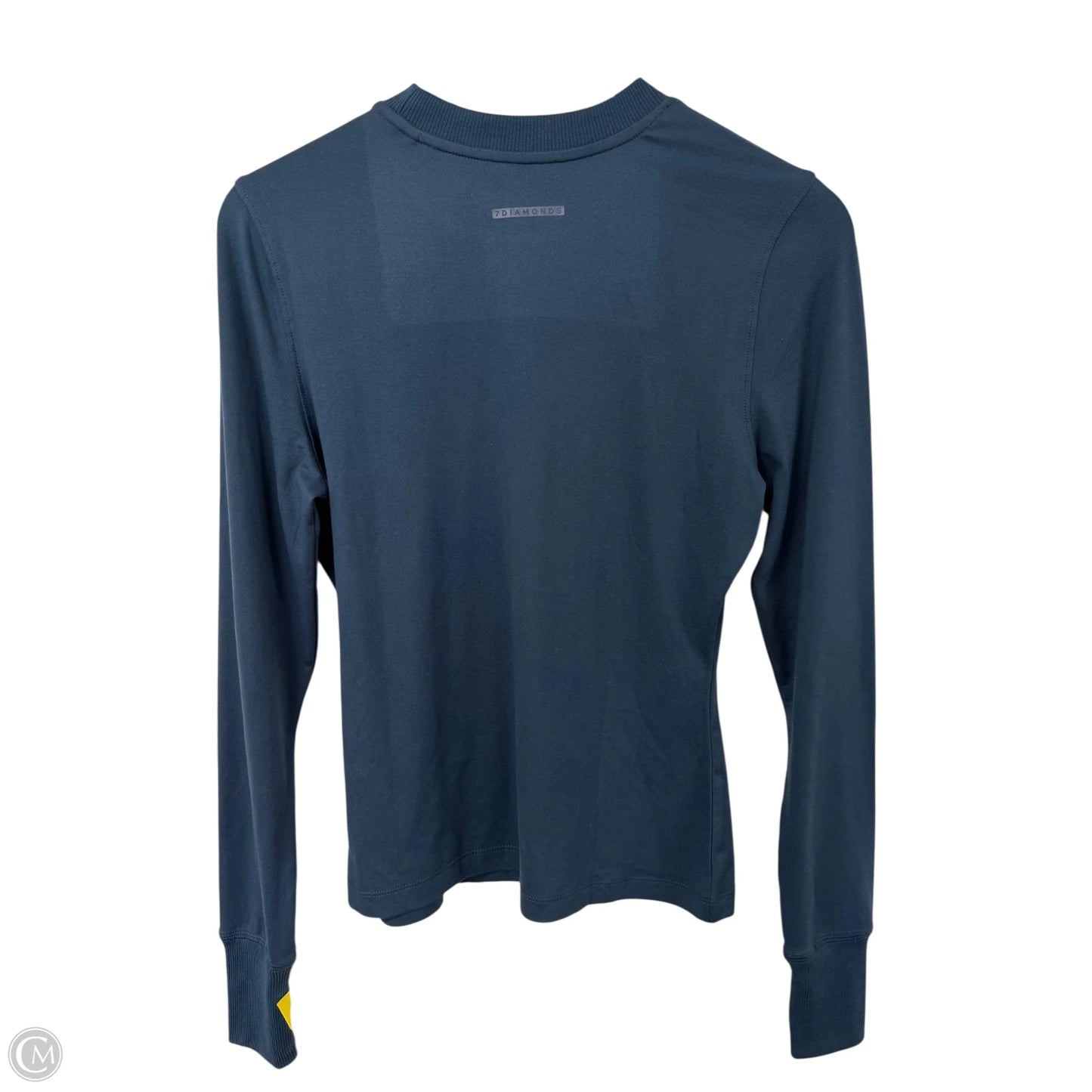 Athletic Top Long Sleeve Crewneck By Cmb In Navy, Size: M