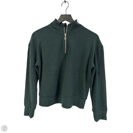 Sweatshirt Collar By Cmb In Green, Size: S
