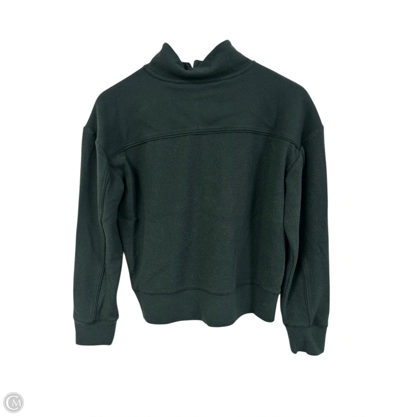 Sweatshirt Collar By Cmb In Green, Size: S