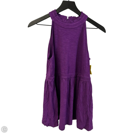 Top Long Sleeve By Torrid In Purple, Size: M