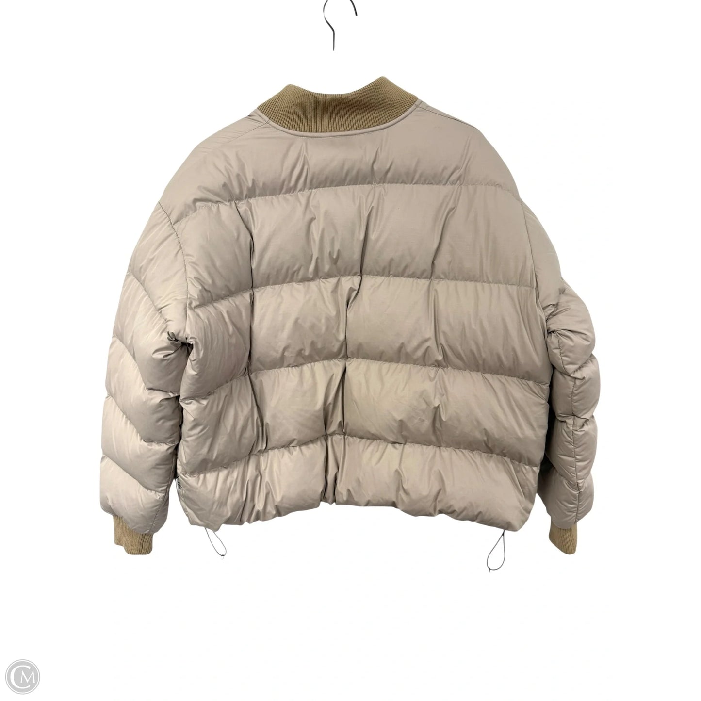 Coat Puffer & Quilted By Eddie Bauer In Beige, Size: Xl