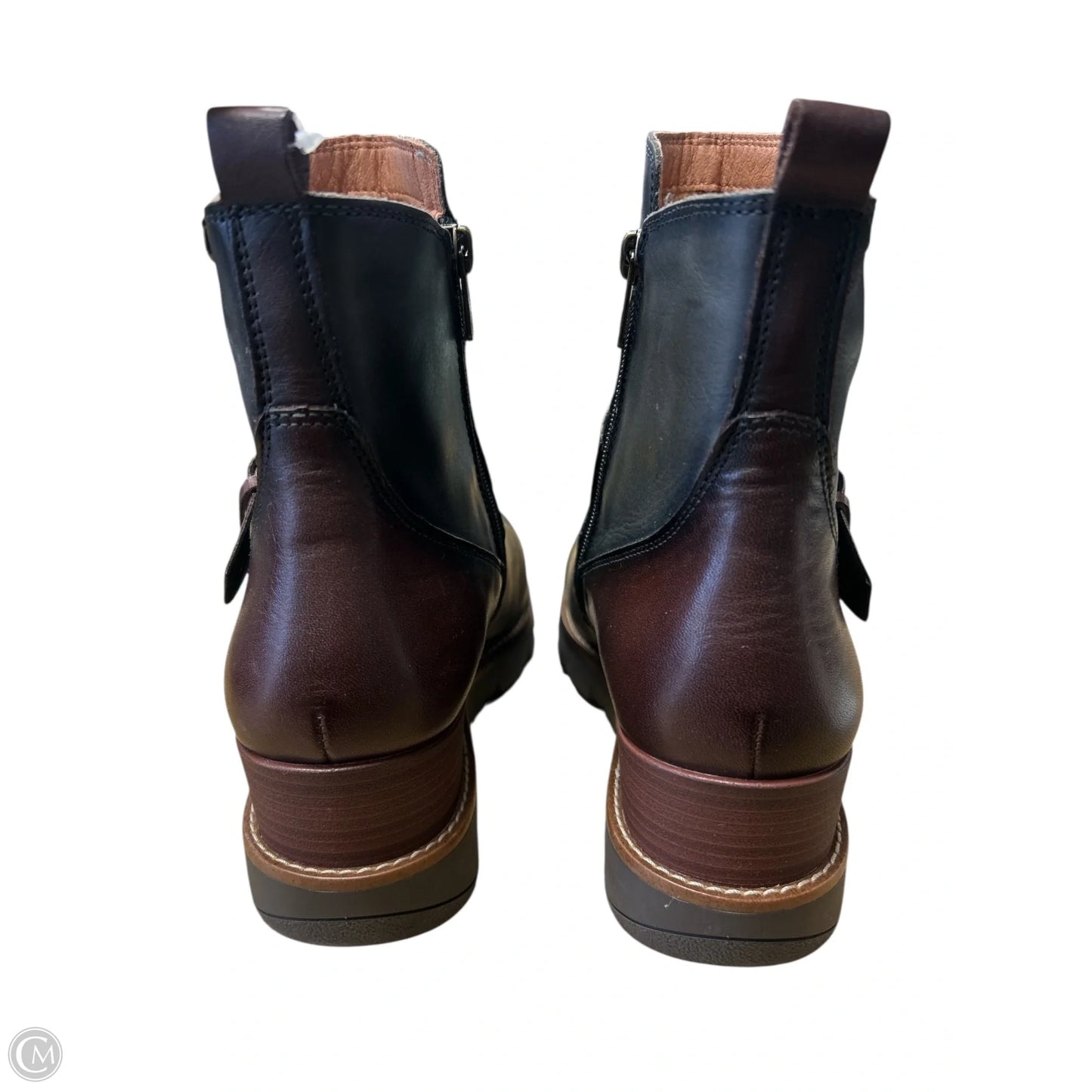 Boots Ankle Flats By Pikolinos In Brown, Size: 9.5