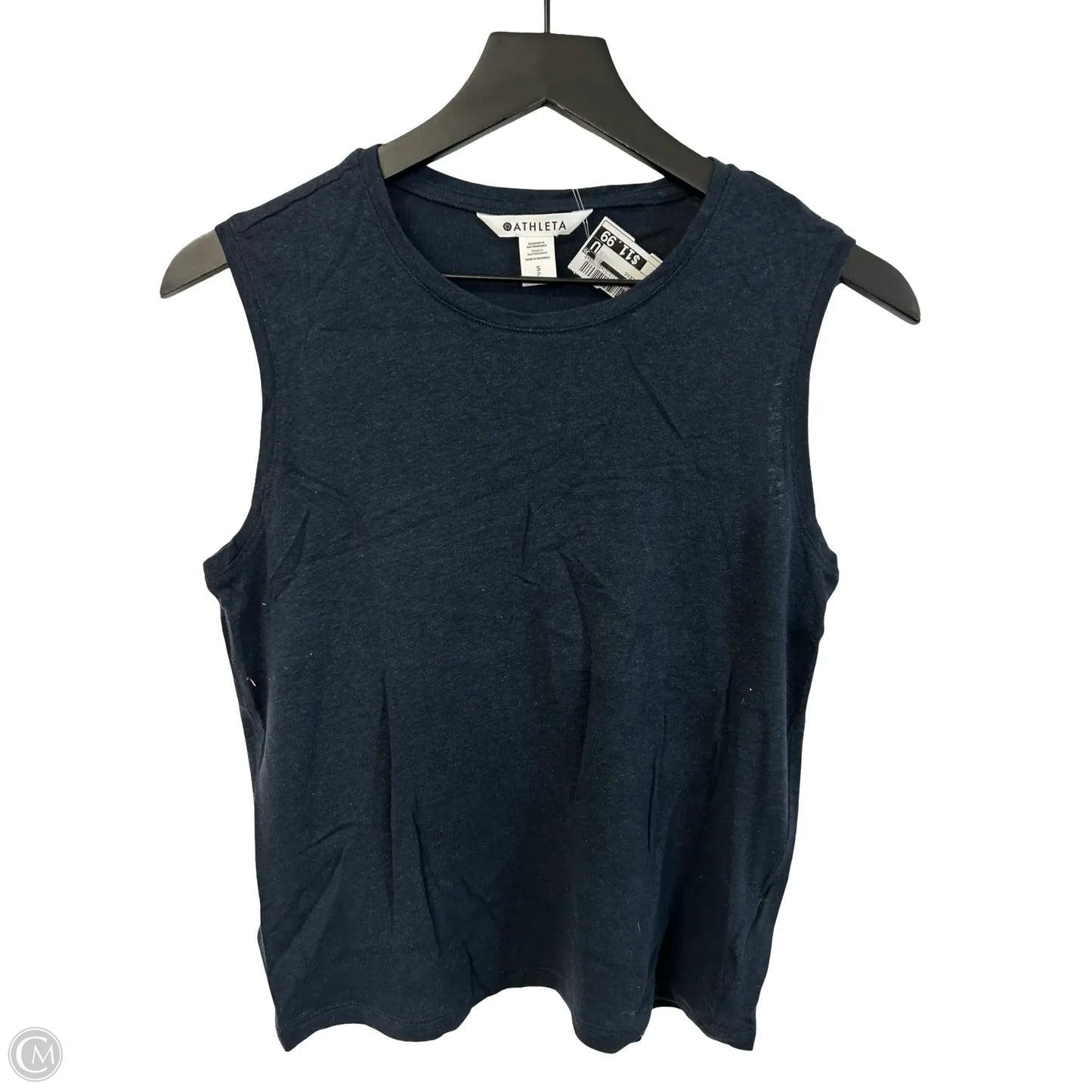 Top Sleeveless By Athleta In Navy, Size: S