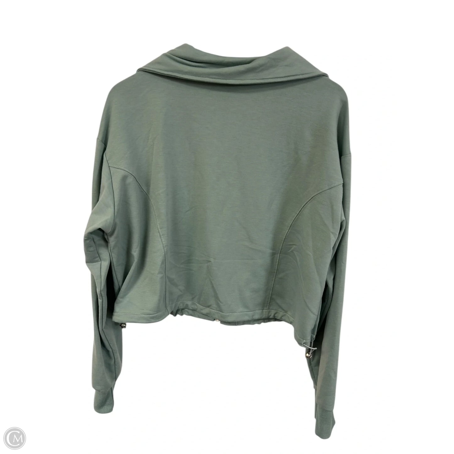 Sweatshirt Collar By Prettygarden In Green, Size: Xl