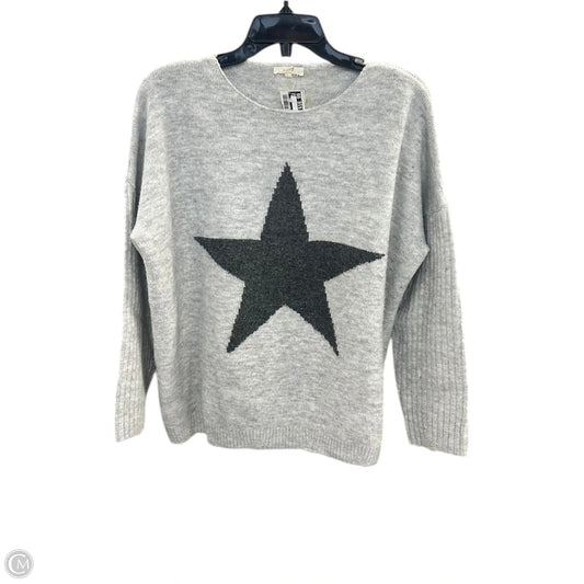 Sweater By Easel In Grey, Size: S