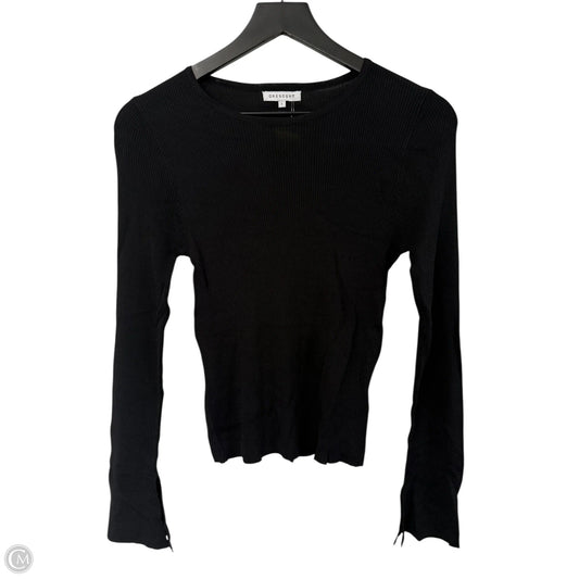 Top Long Sleeve By Cmc In Black, Size: L