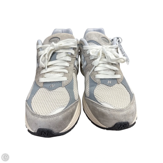 Shoes Athletic By New Balance In Cream & Grey, Size: 7.5