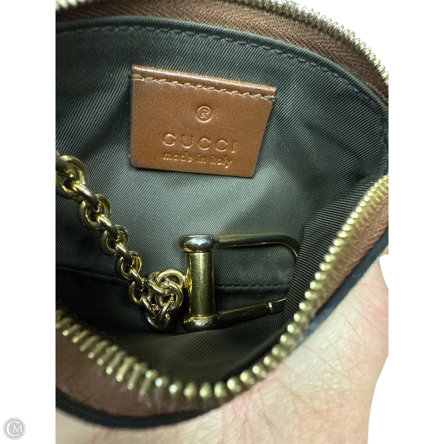 Coin Purse Luxury Designer By Gucci, Size: Small