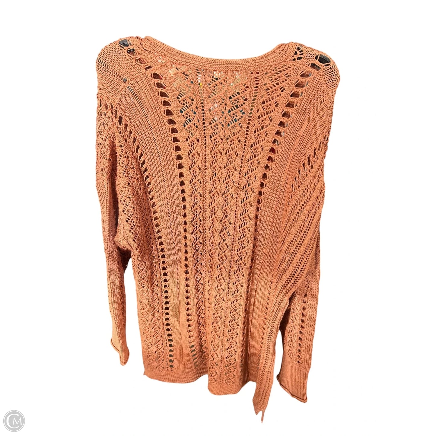 Sweater By Clothes Mentor In Orange, Size: S