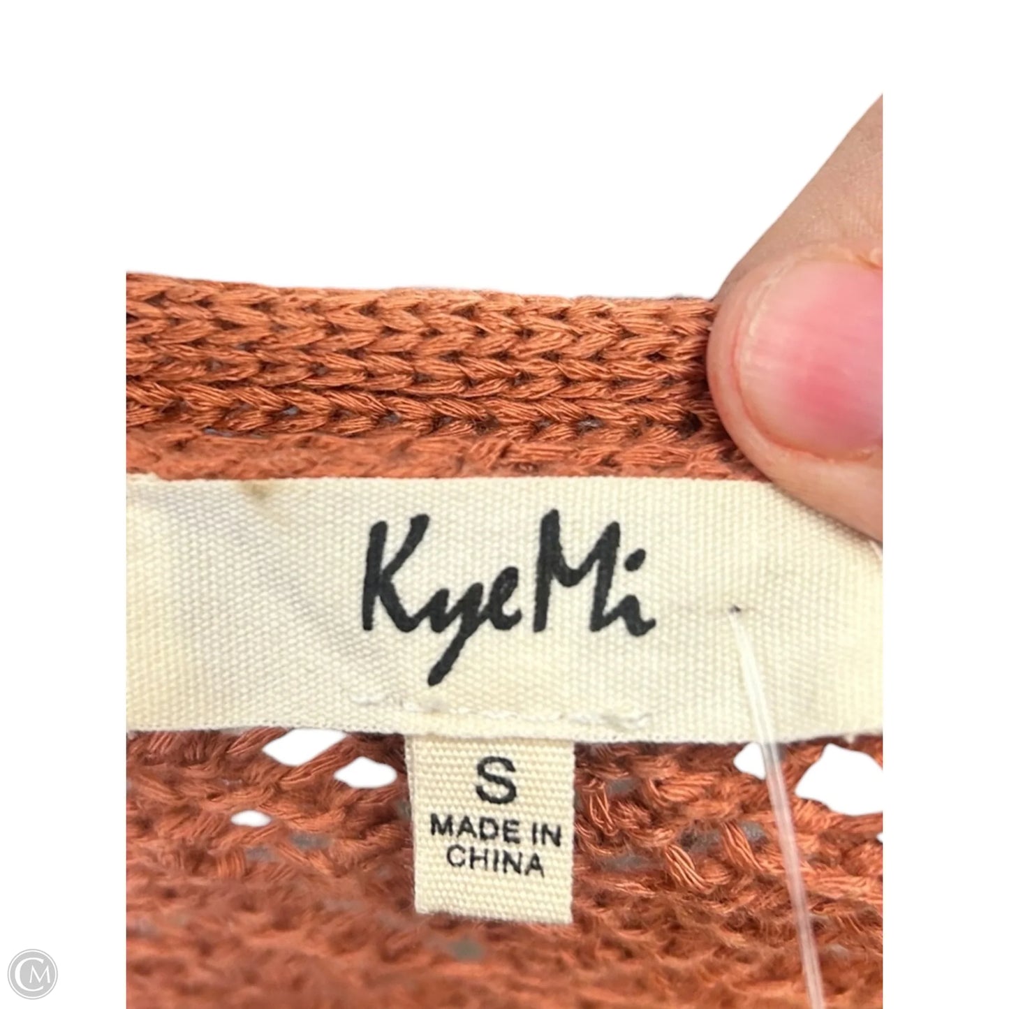 Sweater By Clothes Mentor In Orange, Size: S