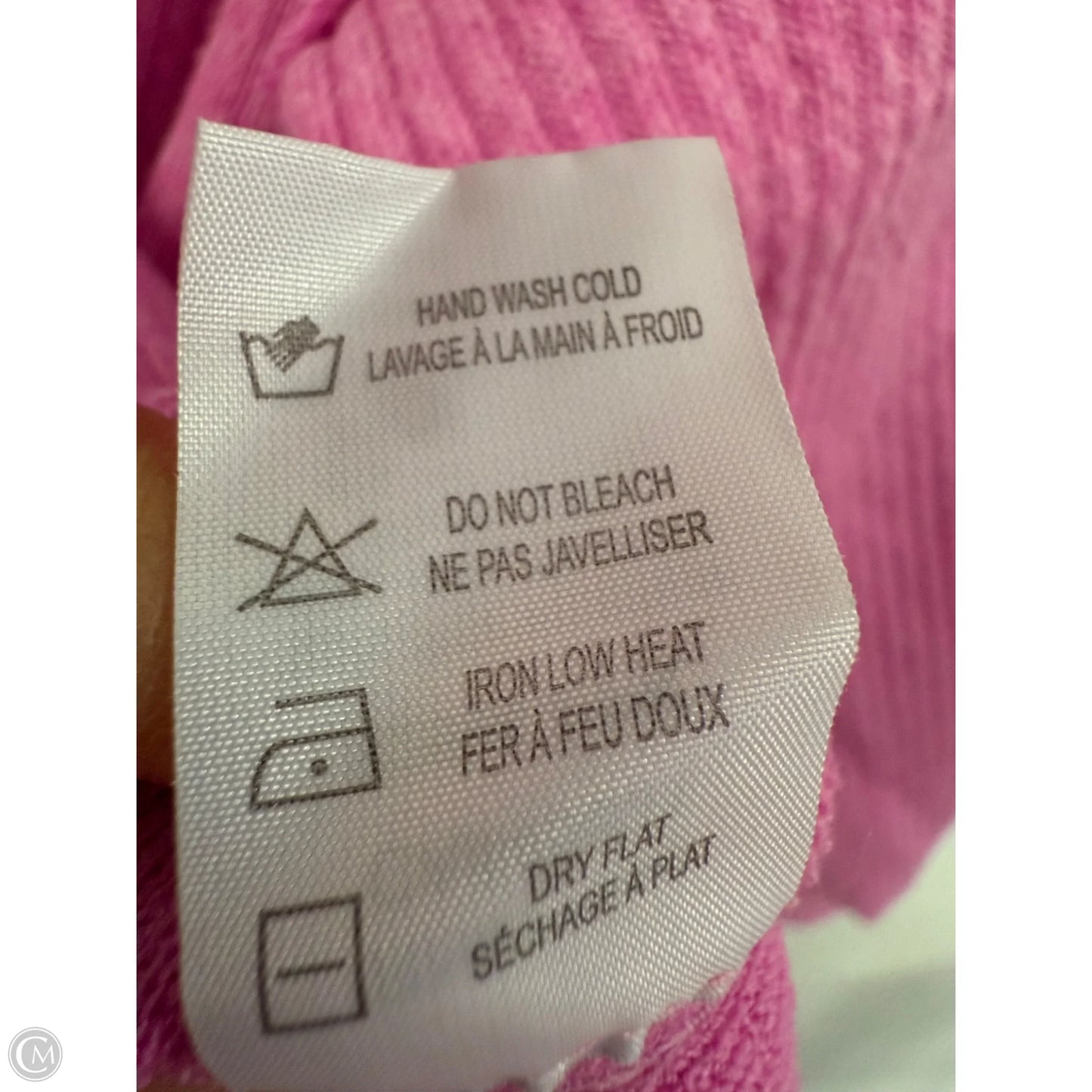 Sweatshirt Collar By Saltwater Luxe In Pink, Size: S
