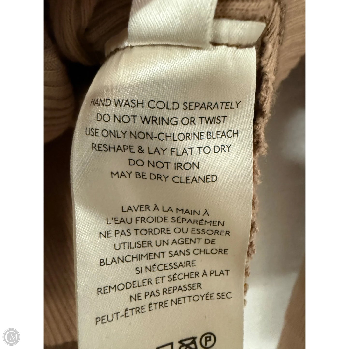 Top Long Sleeve By Free People In Brown, Size: Xs