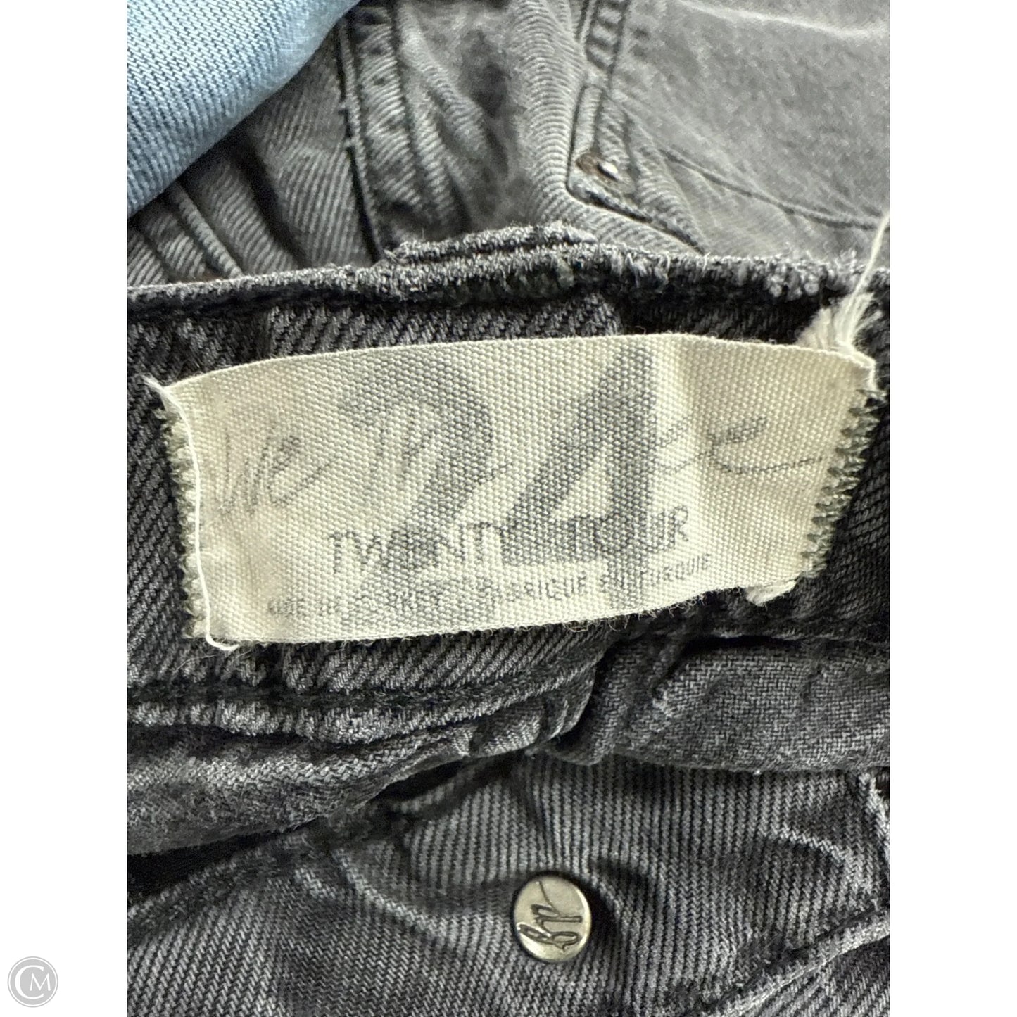 Jeans Wide Leg By We The Free In Black Denim, Size: 0
