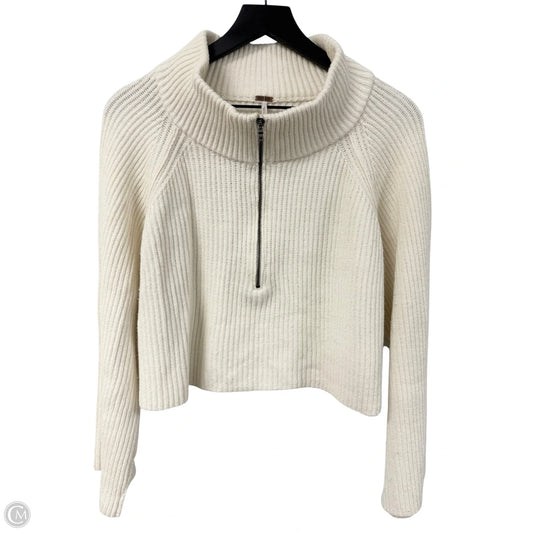 Sweater By Free People In Cream, Size: Xs