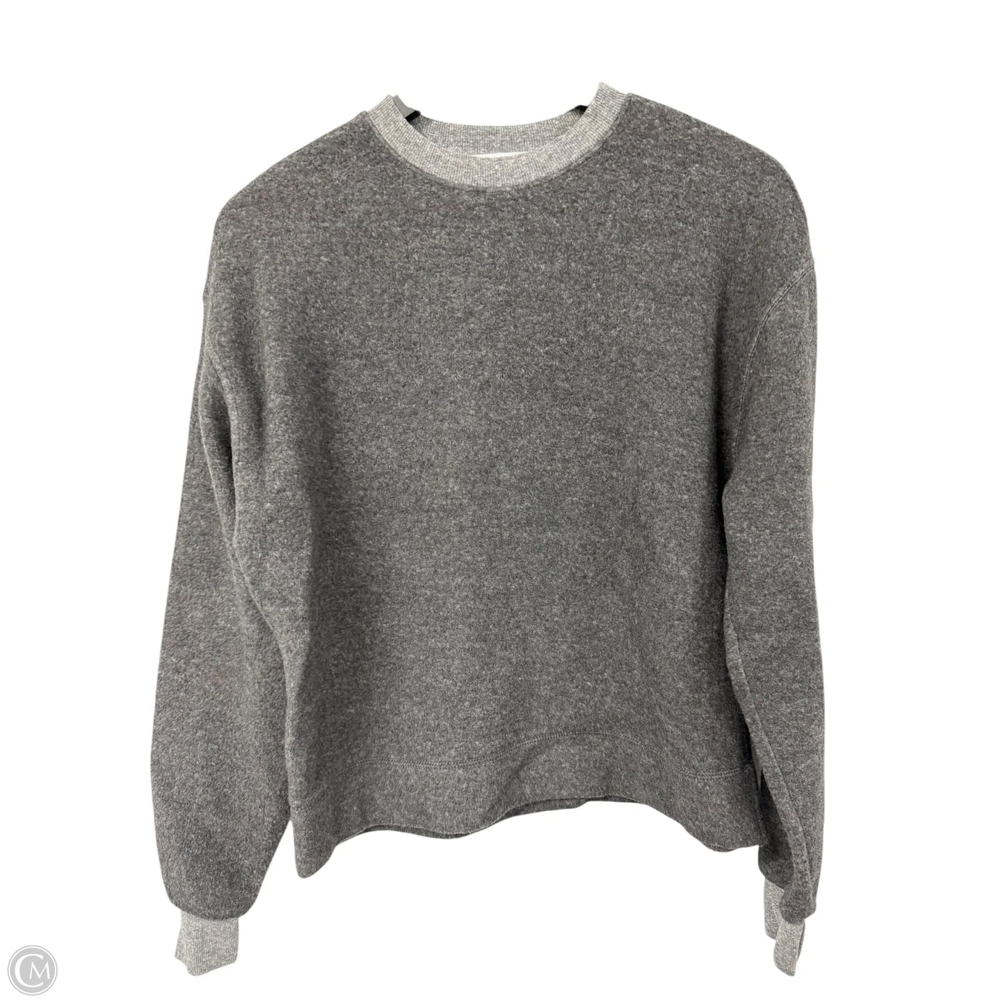 Sweatshirt Crewneck By Cmc In Grey, Size: Xs