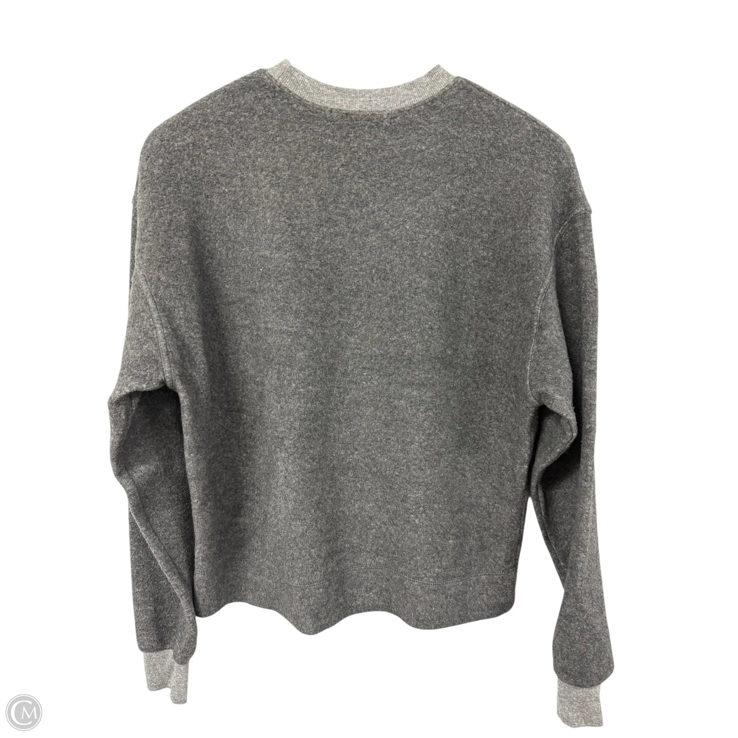 Sweatshirt Crewneck By Cmc In Grey, Size: Xs