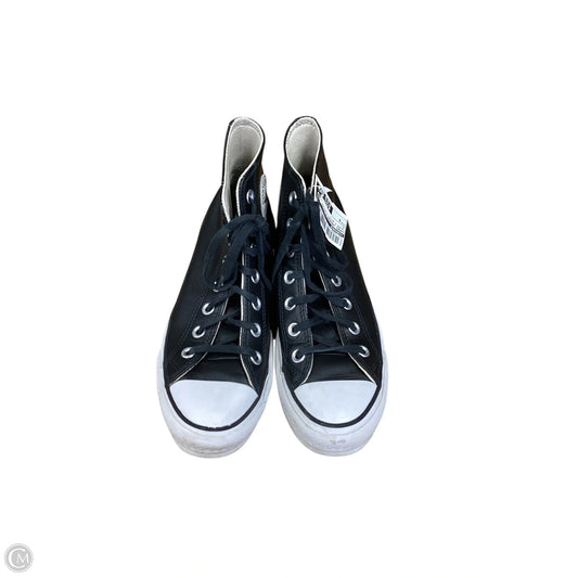 Shoes Sneakers Platform By Converse In Black & White, Size: 6