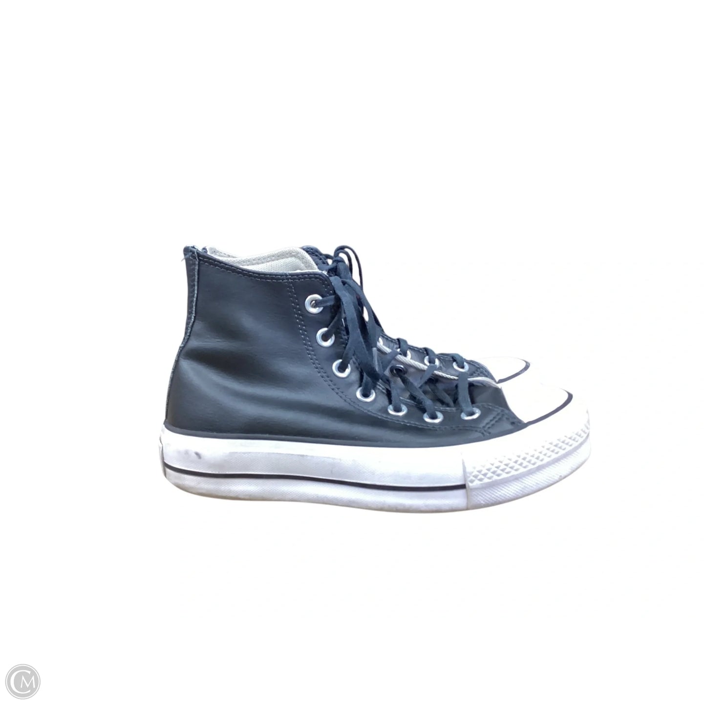 Shoes Sneakers Platform By Converse In Black & White, Size: 6