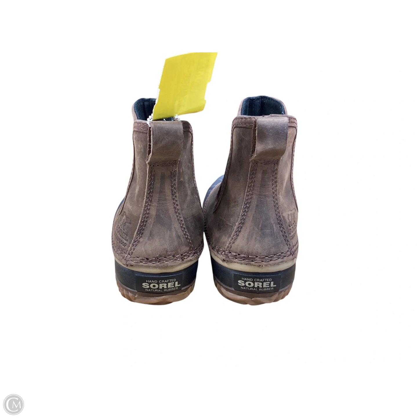Boots Snow By Sorel In Black & Brown, Size: 6.5