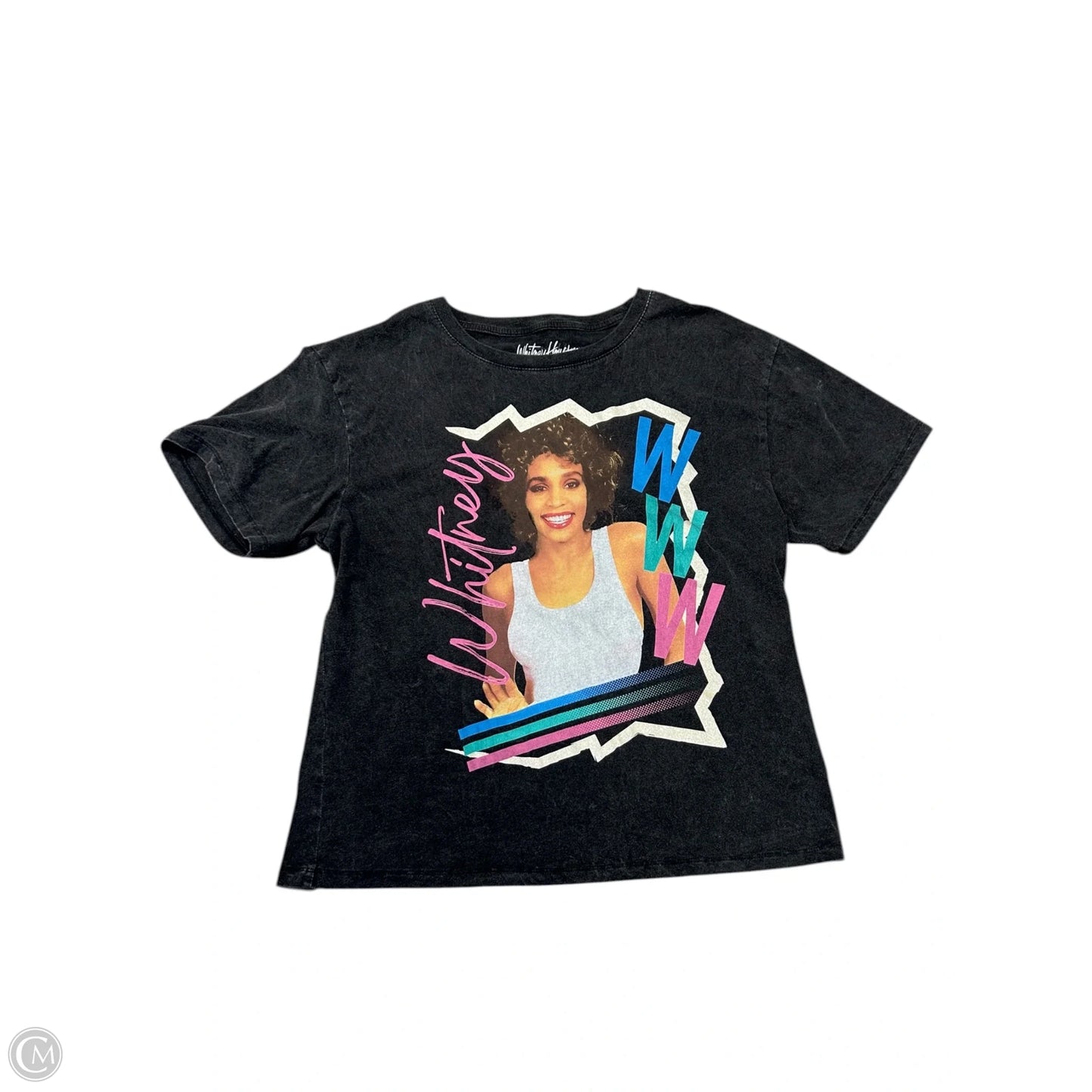 Top Short Sleeve Basic By Cme In Grey, Size: S