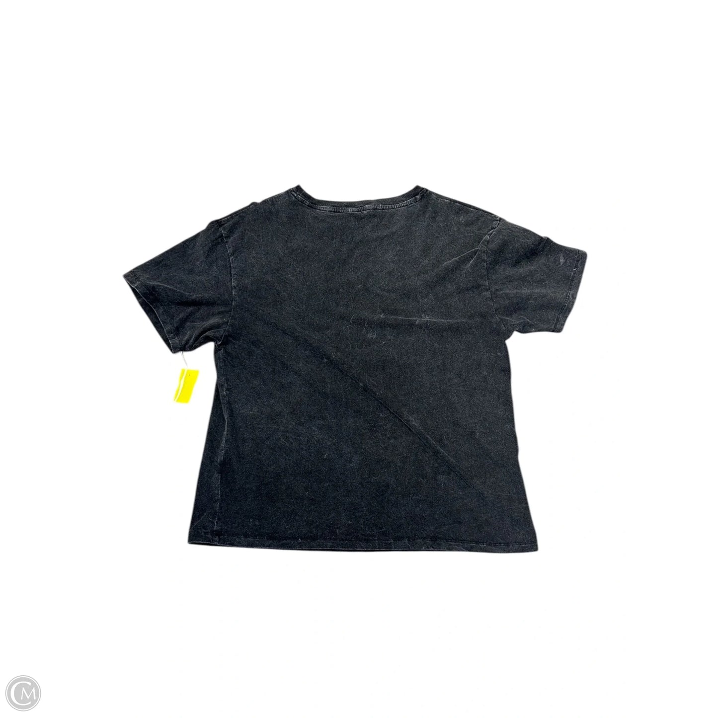 Top Short Sleeve Basic By Cme In Grey, Size: S