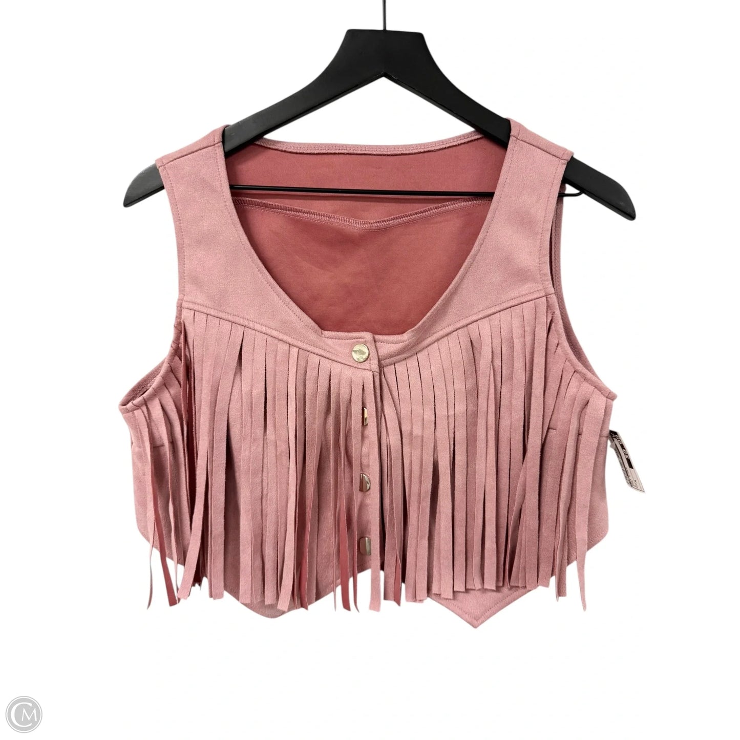 Vest Other By Cmf In Pink, Size: M
