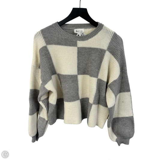 Sweater By &merci In Grey & White, Size: M