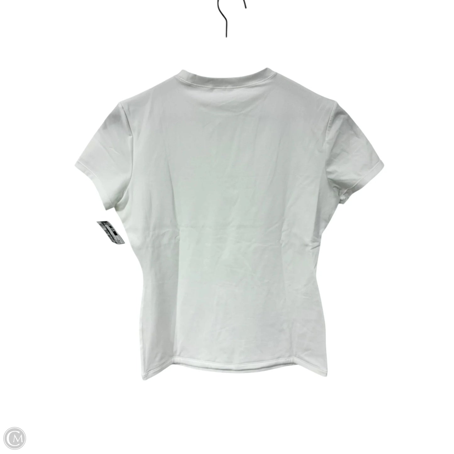 Top Short Sleeve Basic By Cme In White, Size: M