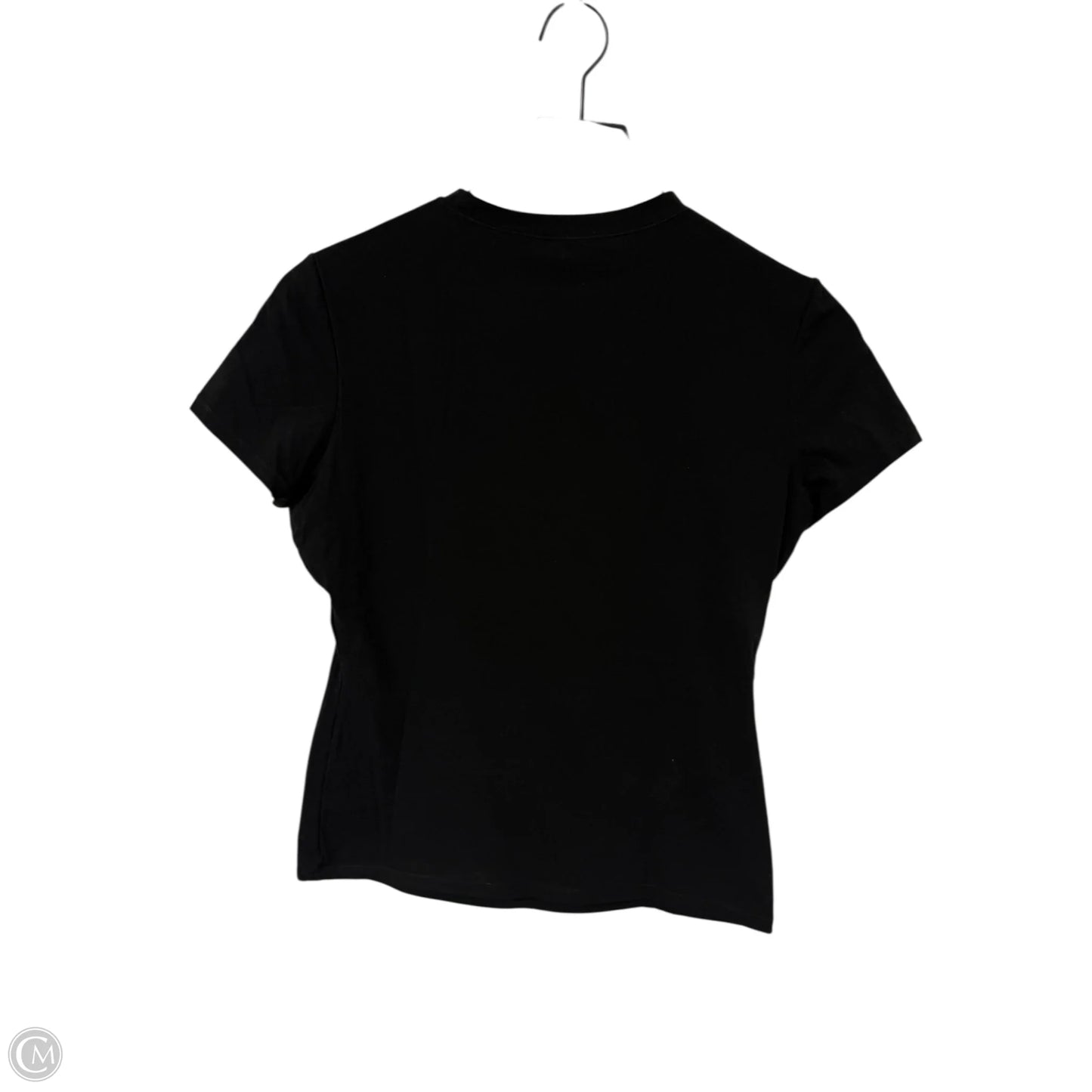Top Short Sleeve Basic By Cme In Black, Size: M