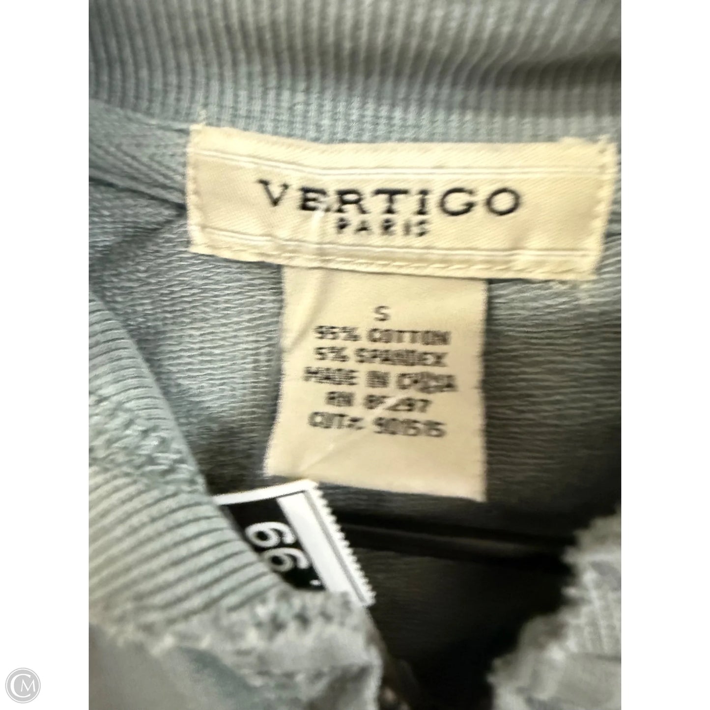 Sweatshirt Crewneck By Vertigo In Blue, Size: S