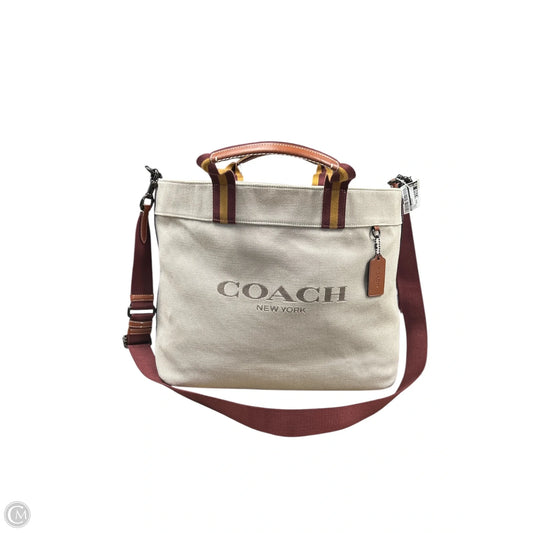 Tote Designer By Coach, Size: Large